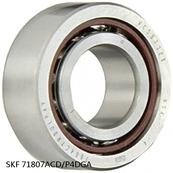 71807ACD/P4DGA SKF Super Precision,Super Precision Bearings,Super Precision Angular Contact,71800 Series,25 Degree Contact Angle
