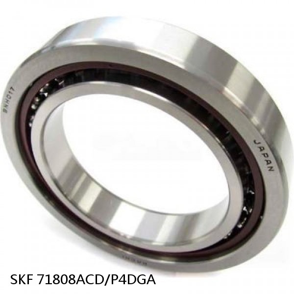 71808ACD/P4DGA SKF Super Precision,Super Precision Bearings,Super Precision Angular Contact,71800 Series,25 Degree Contact Angle