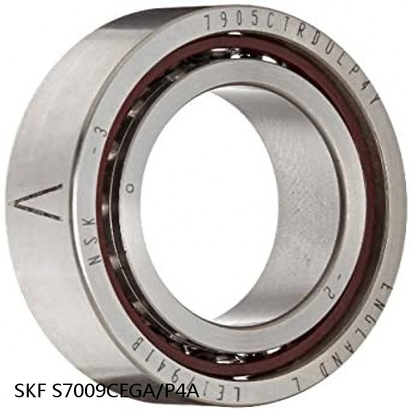 S7009CEGA/P4A SKF Super Precision,Super Precision Bearings,Super Precision Angular Contact,7000 Series,15 Degree Contact Angle