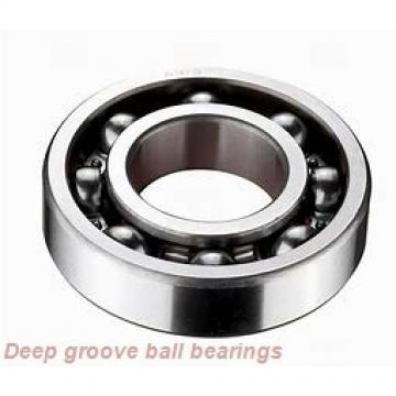 12 mm x 28 mm x 8 mm  skf W 6001-2RZ Deep groove ball bearings