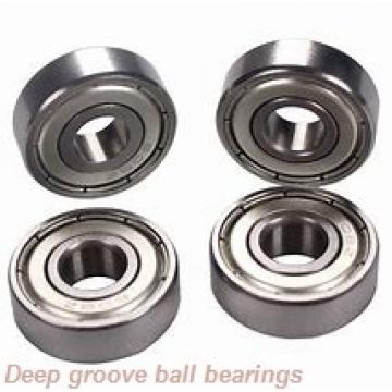15.875 mm x 34.925 mm x 8.733 mm  skf D/W R10-2Z Deep groove ball bearings