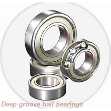 4,762 mm x 12,7 mm x 4,978 mm  skf D/W R3-2Z Deep groove ball bearings