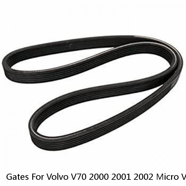 Gates For Volvo V70 2000 2001 2002 Micro V Double Sided Serpentine Belt 2.4L